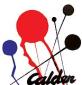 Alexander Calder, Fleches (1968), litografia originale a colori, mm 480x500 - VENDUTA