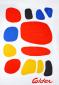 Alexander Calder, Homage to Ben Shahn (1975), litografia originale a colori, numerata a mano e firmata in lastra, mm 640x920 - euro 750