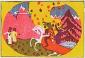 Wassilij Kandinsky, Berge (1911), xilografia originale a colori, mm 177x118, euro 1440