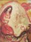 Marc Chagall, Rachel dérobe les Idoles de son Père, litografia a colori per Bible (1960), Verve