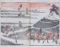 Hokusai Katsushika, Il Fuji ed il buon raccolto (Hosaku no Fuji) (1834), nishikie, silografia, mm 254x183, euro 276