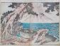 Hokusai Katsushika, Raggi di sole, voli sulla baia (1849), nishikie, silografia, mm 250x180, euro 336