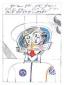 Saul Steinberg, Record robot (1973), litografia originale a colori, mm 260x353, euro 180