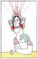 Saul Steinberg, Wine (1977), litografia originale a colori, mm 198x302, euro 156