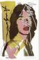 Andy Warhol, Mick Jagger (1975), serigrafia originale offset su cartoncino, cm 10,2x15,6, n. 08