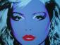 Andy Warhol (after), Debbie Harry. Blondie. Variante 20 di 30, stampa a colori su carta lucida, tiratura limitata (1000 es.), cm 20x20. Rif. Art 18 Basel 1987