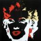 Andy Warhol (after), Golden Marilyn, serigrafia a colori edita da Sunday B. Morning, cm 91,5x91,5. Ed. Printer's Proof limitata a 50 es. e