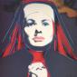 Andy Warhol (after), Ingrid Bergman. The Nun, variante 09 di 15, stampa a colori su carta lucida, cm 20,2x20,2