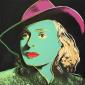 Andy Warhol (after), Ingrid Bergman. With Hat, variante 5 di 17, stampa a colori su carta lucida, cm 20,2x20,2