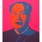 Andy Warhol (after), Mao-Hot Pink, serigrafia a colori edita da Sunday B. Morning, cm 75x86