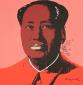 Andy Warhol (after), Mao Zedong, litografia a colori, numerata a matita (ed. 2400 es.), firmata in lastra, cm 60x60 c