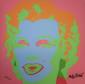 Andy Warhol (after), Marilyn Monroe, litografia a colori, numerata a matita (ed. 2400 es.), firmata in lastra, cm 60x60 g