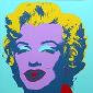 Andy Warhol (after), Marilyn Monroe, serigrafia a colori edita da Sunday B. Morning, cm 91,5x91,5 b