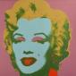 Andy Warhol (after), Marilyn Monroe, serigrafia a colori edita da Sunday B. Morning, cm 91,5x91,5 g