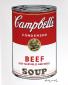 Andy Warhol (after), Soup. Beef (With Vegetables and Barley), litografia a colori, tiratura limitata (ed. 3000 es.), numerata a matita, firmata in lastra, cm 40x50