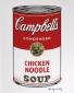 Andy Warhol (after), Soup. Chicken Noodle, litografia a colori, tiratura limitata (ed. 3000 es.), numerata a matita, firmata in lastra, cm 40x50, timbro CMOA sul retro