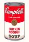 Andy Warhol (after), Soup. Chicken Noodle, serigrafia a colori edita da Sunday B. Morning, cm 88,9x58,4