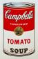 Andy Warhol (after), Soup. Tomato, serigrafia a colori edita da Sunday B. Morning, cm 88,9x58,4