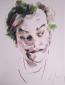 Alessio Gessati, Jokers 6 (2020), tecnica mista su carta Fabriano, cm 35x50 - 250 euro