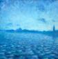 Venice in blue (2004), cm 65x65