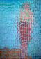 Donna del fiume (2008), olio su tela, cm 70x100