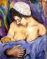 Gabriela Bernales, Tenerezza (1993), olio su tela, cm 80x100