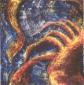 Scorpione (2001), tecnica mista su tela