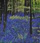 Inge Mair, Wald (2009), acrilico su tela, cm 60x60