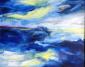 Joy Moore, Storm over Mull 3 (2001), olio su tela, cm 50x40