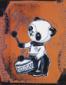 Panda drummer, litografia a colori, numerata a matita (ed. 5000 es.), cm 36x43 c