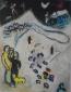 Marc Chagall, L'Hiver, litografia a colori per Daphnis and Chloé