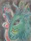 Marc Chagall, Paradis, litografia a colori per Bible (1960), Verve
