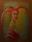 Claudio Giulianelli, La dama, pastello su carta, cm 39x45