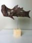 Francesco Seccia, Untitled fish (2014), plastica, carta, colle viniliche, cm 34x8x34