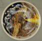 Ersoy Yilmaz, Smoke (2013), ceramica dipinta, diametro cm 40