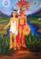 GUIKNI, Amore divino (2014), olio su tela, cm 50x70
