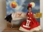 Agnese Cabano, L'albero della speranza. Omaggio a Frida Kahlo (2014), installazione (Barbie 1962, tessuto, legno, olio), cm 25x35x38