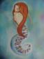 Agnese Cabano, Sirena (2012), olio su tela, cm 26x34