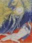 Marc Chagall, 13. Then said the King in himself..., litografia a colori per Arabian Nights