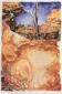 Fra le rocce di Twyfelfonten (Namibia - Africa) (2002), acquerello