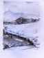 Inverno in Alta Langa (Piemonte) (2003), acquerello