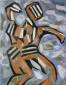 Gregg Simpson, Escapee (2009), acrilico su tela, cm 121x156
