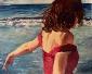 Carolina Ferrara, Pohesya (2013), olio su cartone, cm 50x40
