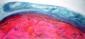 Laura Bottaro, Strawberry Field (2010), olio, pastello e kohle su tela, cm 147x65