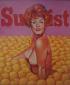 Mel Ramos, Miss Grapefruit Festival (1964), stampa su carta lucida, cm 11,5x13,5, edita da Dunbar Ltd., London 1975