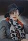 Ivan A. Tomicic, Donna Matea. A Look Under the Hat (2016), olio su tela, cm 41,2x60,5