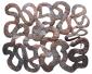 Antonella Privitera, Ouroboros (2018), ferro e acrilici, cm 156x125x0,5