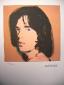 Andy Warhol (after), Portraits. Mick Jagger, litografia a colori, numerata a matita (ed. 2400 es.), cm 40x50