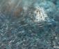 Mara Roscini, Faro nella tempesta (2022), tecnica mista su tela, cm 45,5x37,5
