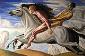 Luigi Stefano Cannelli, Orione (I Dioscuri) (1997), olio su tela, cm 175x100
